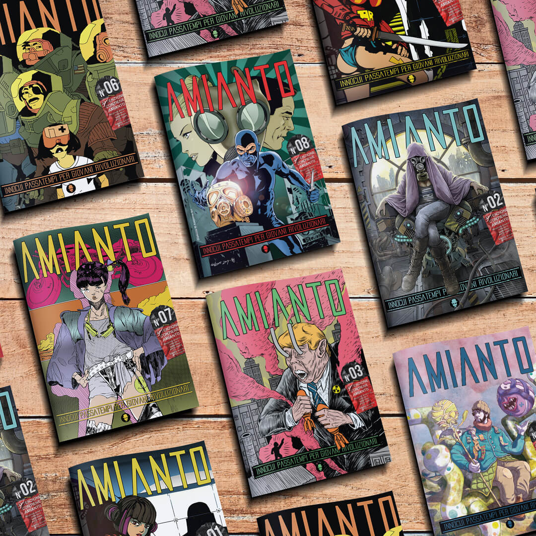 amianto copertine grafica editoriale ad opera di Matteo Polloni (featured)