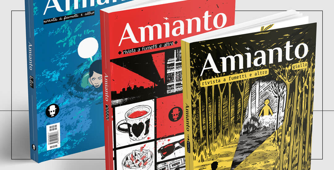 Progettazione editoriale volumi Amianto Chromo a cura di Matteo Polloni_copertina